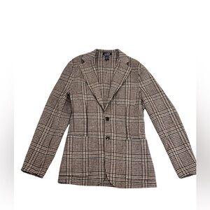 Express Plaid Blazer Jacket Size XS